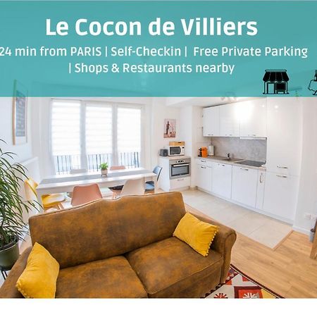 Paris & Disneyland - 2Min From Train Station - Free Private Parking Villiers-sur-Marne Exterior foto