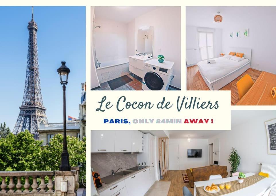 Paris & Disneyland - 2Min From Train Station - Free Private Parking Villiers-sur-Marne Exterior foto