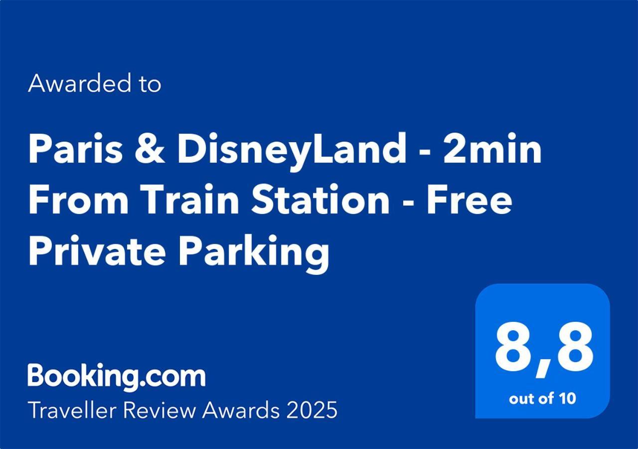 Paris & Disneyland - 2Min From Train Station - Free Private Parking Villiers-sur-Marne Exterior foto